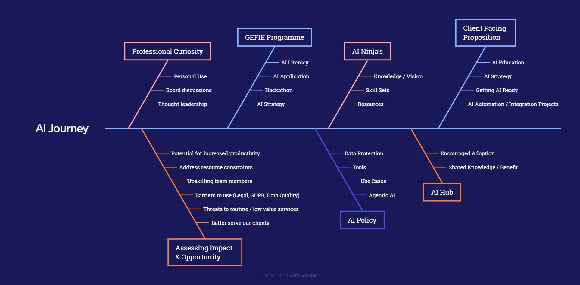 Hurst AI journey map
