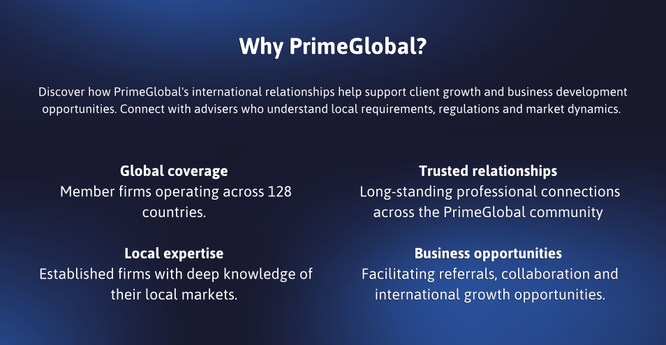 Why PrimeGlobal